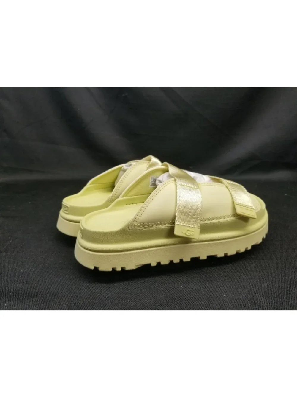 UGG Girls K GoldenGlow Slide Lime Green Size 5 NEW NO BOX!